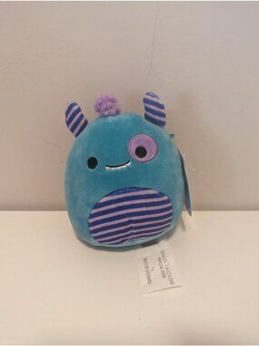 NWT Morty the Monster 5" Squishmallow Plush Claires